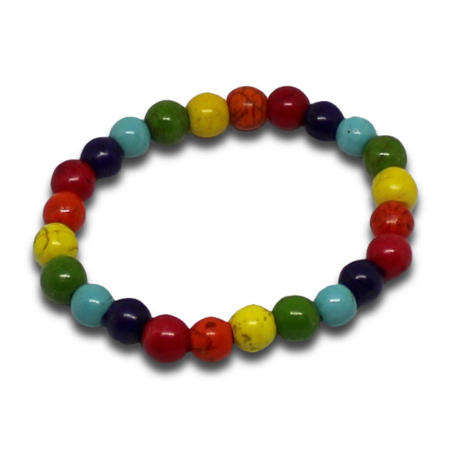 Crystal Dark Rainbow Bracelet