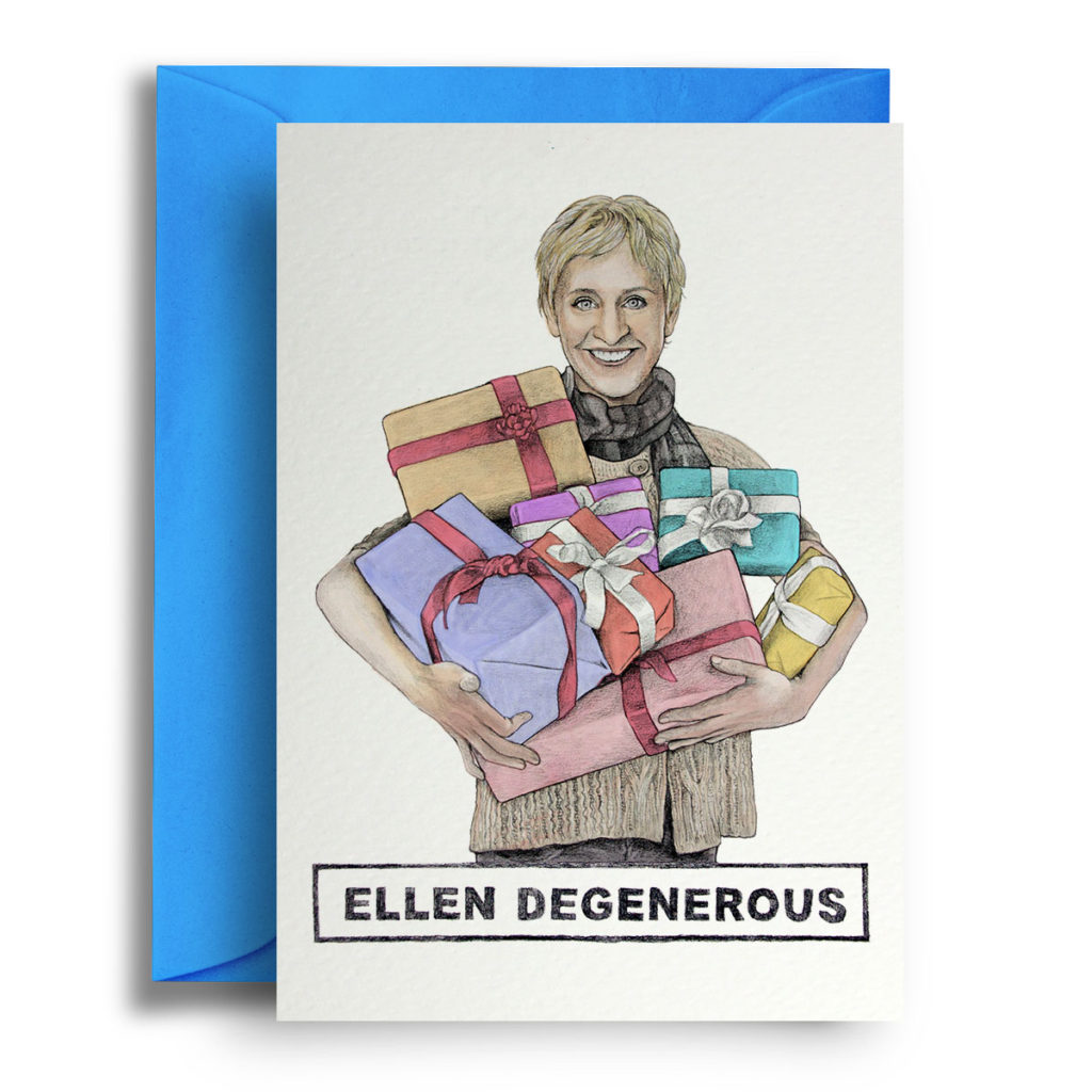 Ellen Degenerous Card