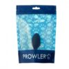 Prowler Medium Weighted Butt Plug 100mm Tall Roll Play Black - Image 2