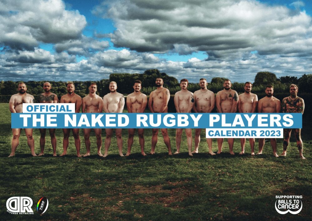 The Naked Rugby Players Calendar 2023 Official Includes Free Poster