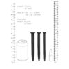 Silicone Rugged Nail Plug Set - Image 5