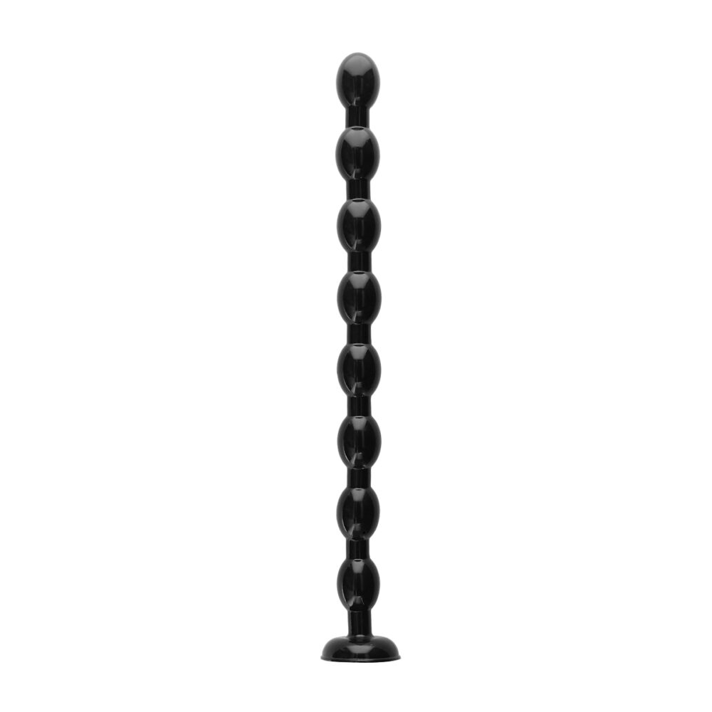 Ouch Ass Snake Beaded Dildo 19inch Black