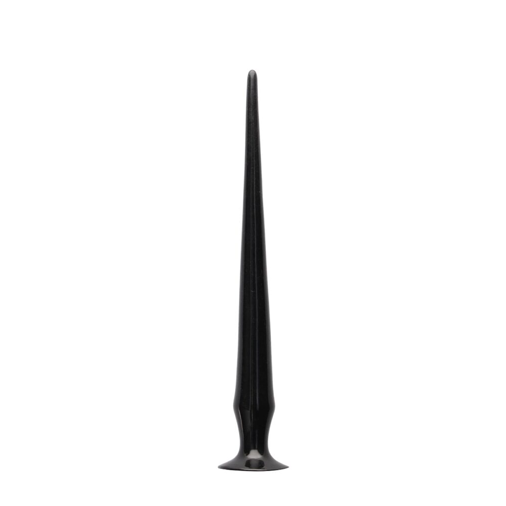 Ouch Ass Spike Dildo 17inch Black