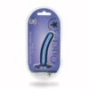 Ouch Smooth Silicone G Spot Dildo 5inch Metallic Blue - Image 2