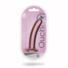 Ouch Smooth Silicone G Spot Dildo 6inch Metallic Rose - Image 2