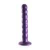 Beaded Silicone G-Spot Dildo - 6 5'' / 16 5 cm 3"" - Image 3