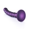 Beaded Silicone G-Spot Dildo - 6 5'' / 16 5 cm 3"" - Image 5