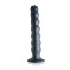 Beaded Silicone G-Spot Dildo - 8'' / 20 5 cm 1"" - Image 4