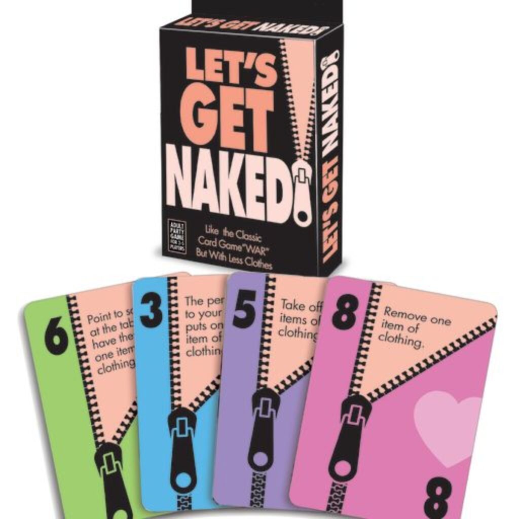 Little Genie Lets Get Naked Party Card Game